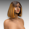 12 inch bob wig piano orange