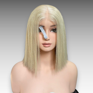 12 Inch Wig Ombre Color 230 grams Human Hair Lace Wig – Premium Virgin or Raw Hair, Customizable Lace and Style