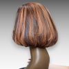 8 Inch Wig Brown Color 200 grams Human Hair Lace Wig – Premium Quality Customizable Wig