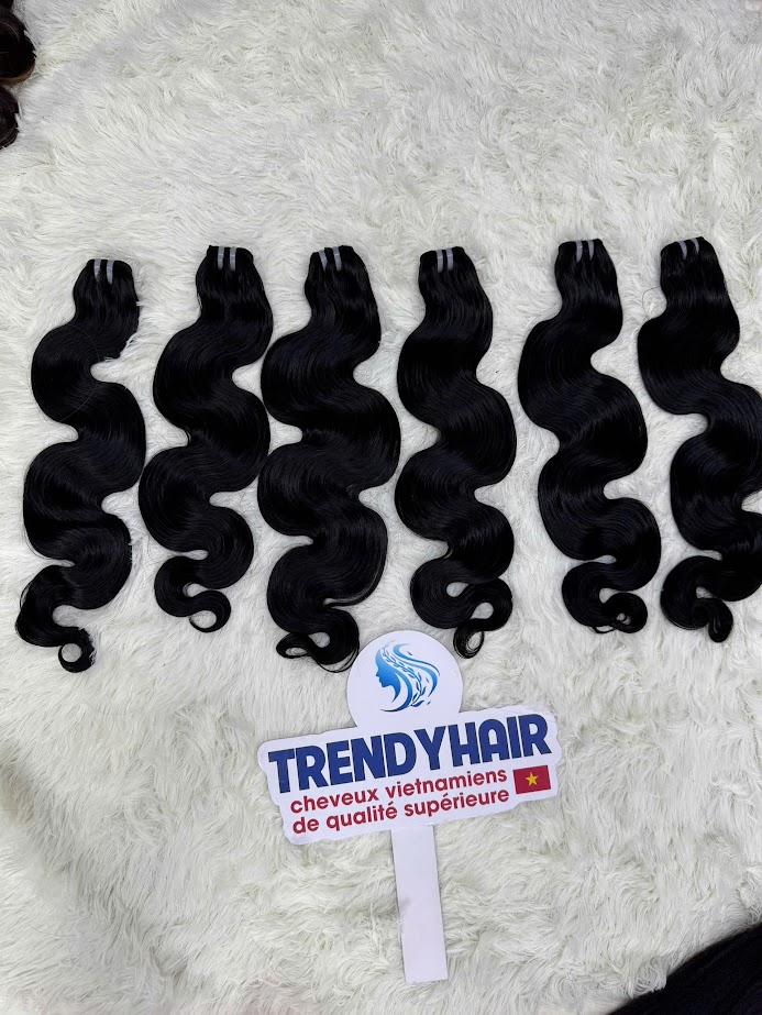 Bundles and closure hair extensions for a natural, flawless hairstyle