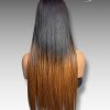 24 Inch Wig Ombre Color 270 grams Human Hair Lace Wig – Virgin or Raw Hair