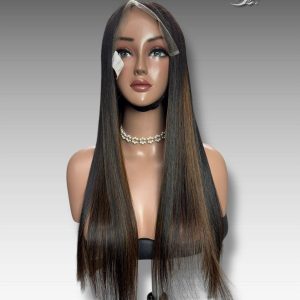 24 Inch Wig Piano Color 270 grams Human Hair Lace Wig – Premium Virgin Hair
