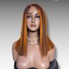 16 Inch Wig Piano Color 250 grams Human Hair Lace Wig – Custom Piano Color & Style