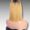 12 Inch Wig Ombre Color 230 grams Human Hair Lace Wig – Custom Ombre & Style