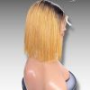 12 Inch Wig Ombre Color 230 grams Human Hair Lace Wig – Custom Ombre & Style