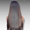 24 Inch Wig Piano Color 270 grams Human Hair Lace Wig