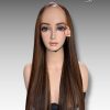 24 Inch Wig Piano Color 270 grams Human Hair Lace Wig