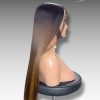 "24 Inch Wig Piano Color 250 grams Human Hair Lace Wig – Premium Quality"
