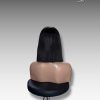 10 Inch Wig Black With Highlight Color 220 grams Human Hair Lace Wig – Custom Color & Style