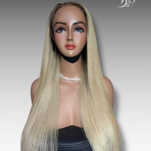 28 Inch Wig Ombre Color 300 grams Human Hair Lace Wig