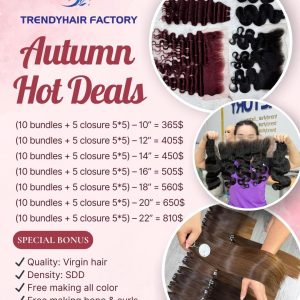 Combo Autumn Hot Deal Vietnamese Human Hair