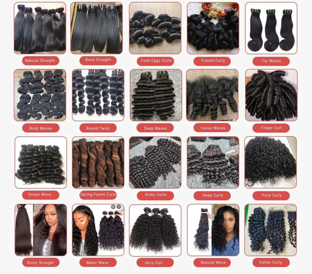 Bundles and closure hair extensions for a natural, flawless hairstyle
