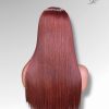 24 Inch Wig Brown Color 270 grams Human Hair Lace Wig