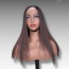 20 Inch Wig Ombre Color 250 grams Human Hair Lace Wig