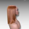 16 Inch Wig Brown Color 250 grams Human Hair Lace Wig