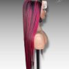 34 Inch Wig Piano Color 350 grams Human Hair Lace Wig