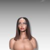12 Inch Wig Ombre Color 230 grams Human Hair Lace Wig