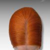 30 Inch Wig Orange 320 grams Human Hair Lace Wig