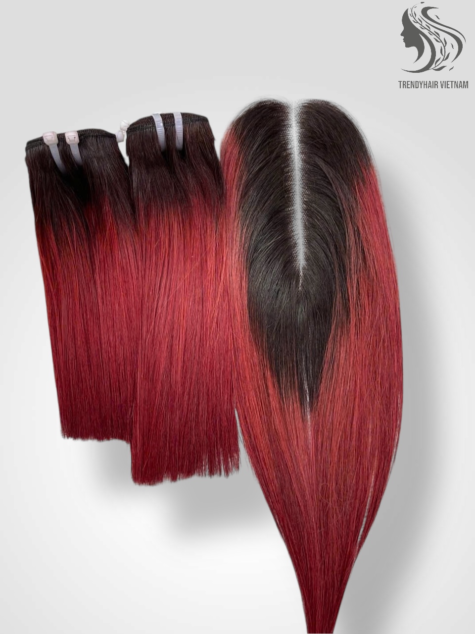 Combo 2 Bundles And 1 Closure 4*4 Vietnamese Human Hair