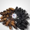 Bouncy Black Color And Colored Human Hair Bundles 100 Grams