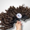 Bouncy Black Color And Colored Human Hair Bundles 100 Grams