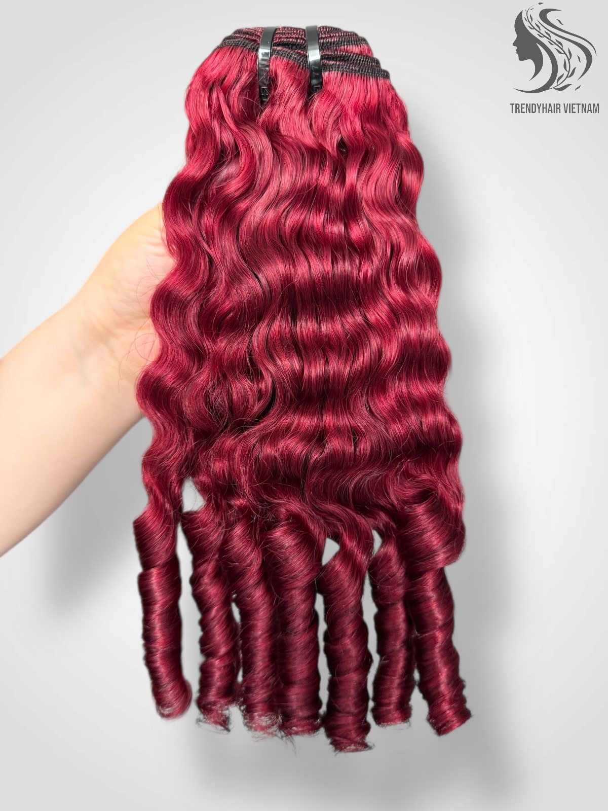 Other Curl Black Color And Colored Human Hair Bundles 100 Grams