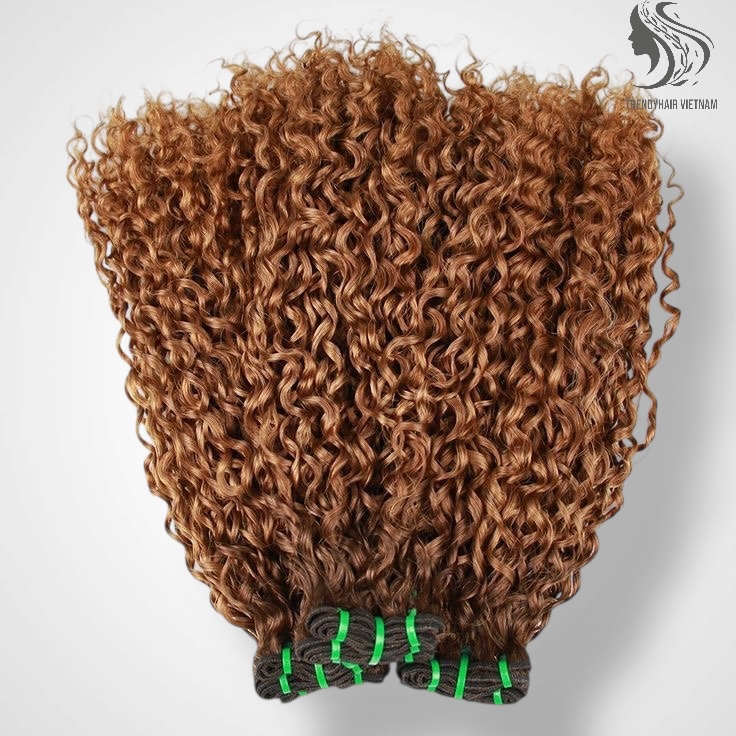 Pixie And Jerry Curl Black Color And Colored Human Hair Bundles 100 Grams