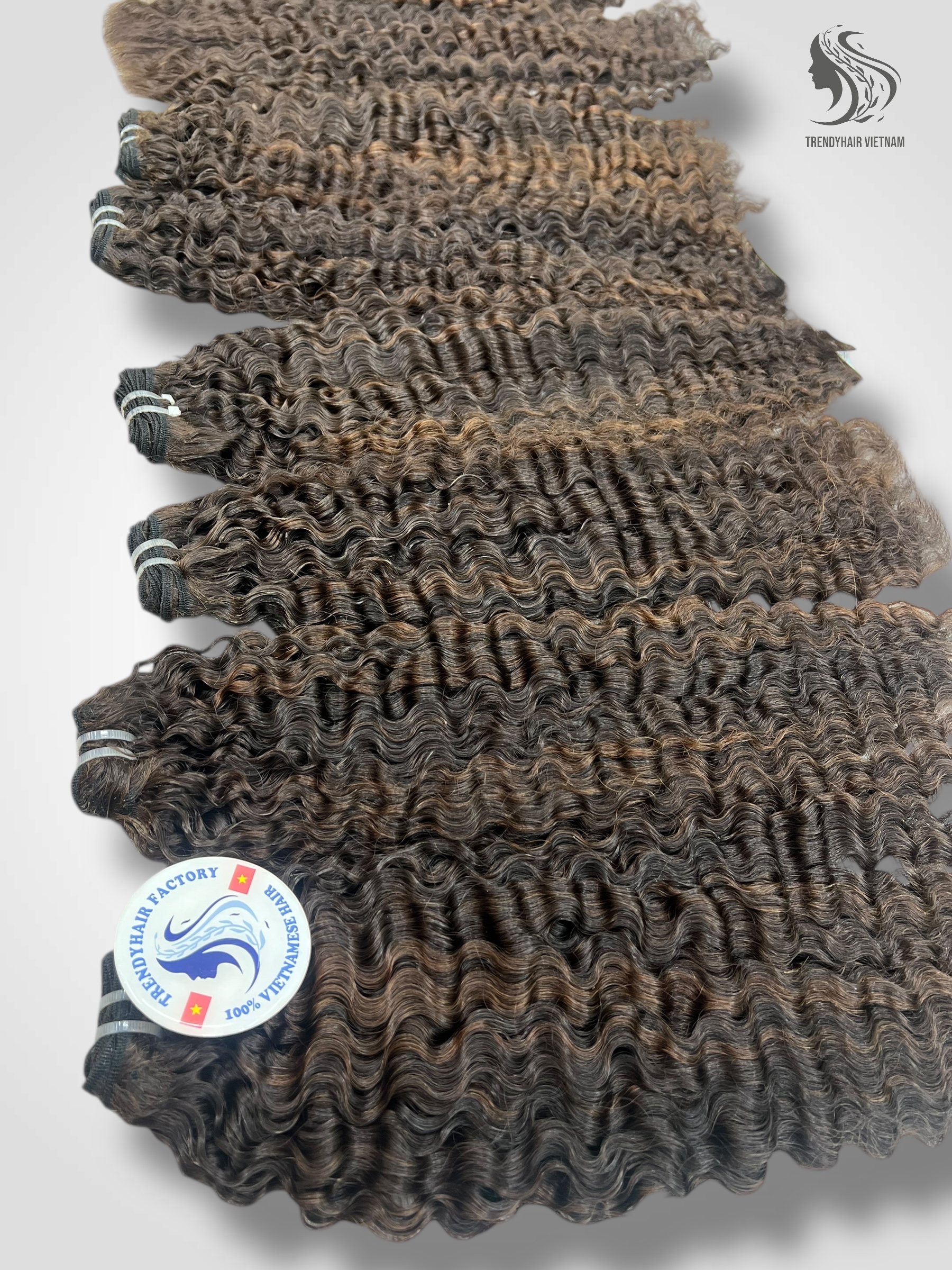 Burmese Black Color And Colored Human Hair Bundles 100 Grams