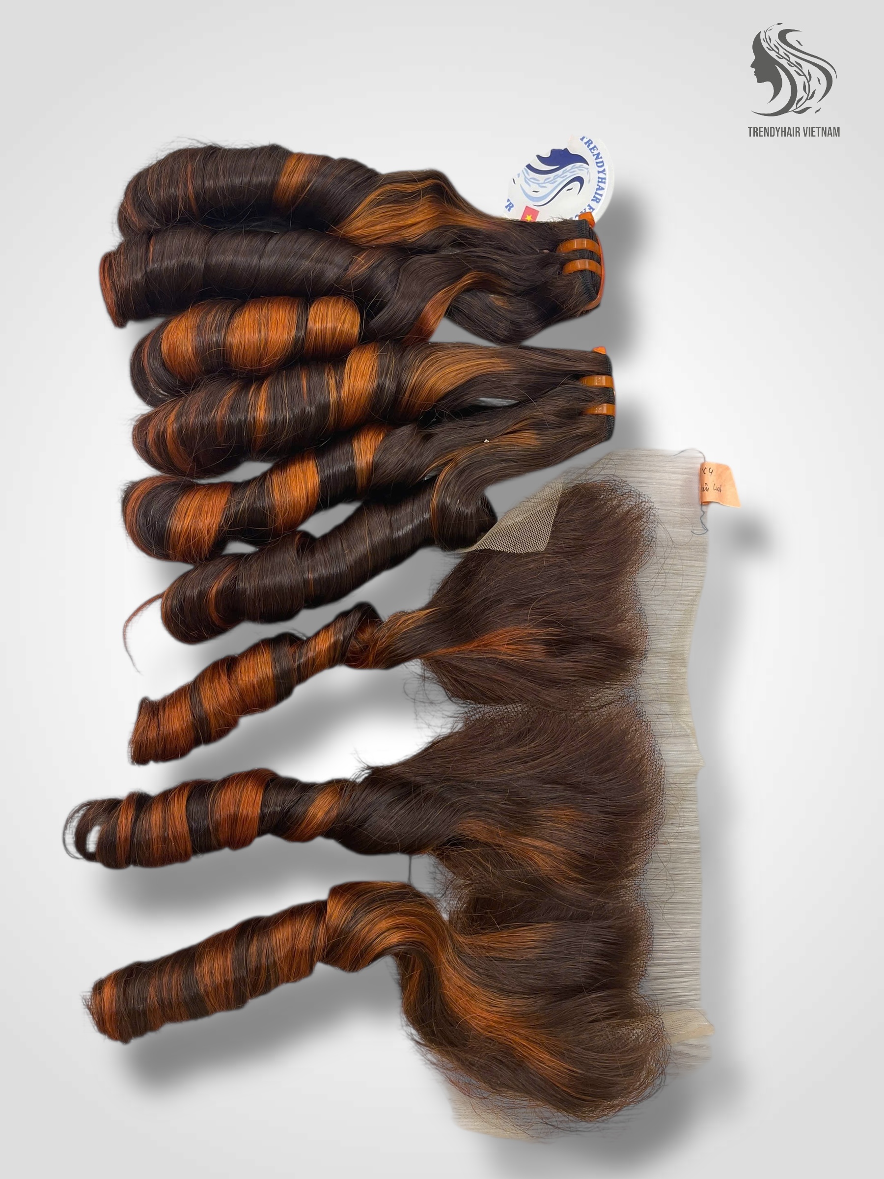 Combo 2 Bundles And 1 Frontal 13x4 Vietnames Human Hair
