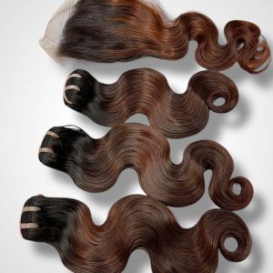 Combo 3 Bundles And 1 Closure 6x6 Vietnames Human Hair