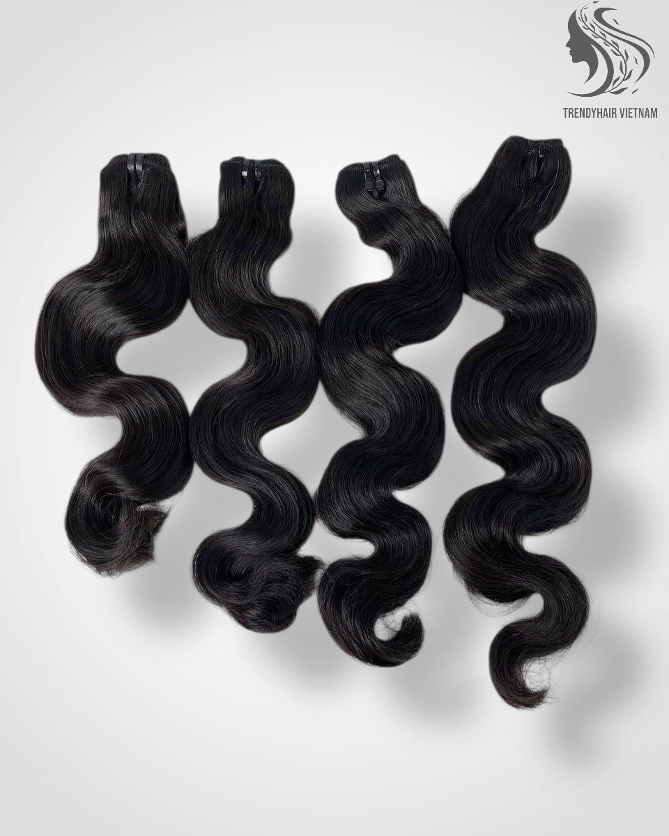 Premium Body Wave Black And Colored Human Hair Bundles – Virgin or Raw Hair with Free Customization