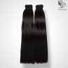 Straight Black Color And Colored Human Hair Bundles 100 Grams