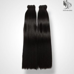 Straight Black Color And Colored Human Hair Bundles 100 Grams