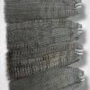 Kinky Straight And Afro Curl Black Color And Colored Human Hair Bundles 100 Grams