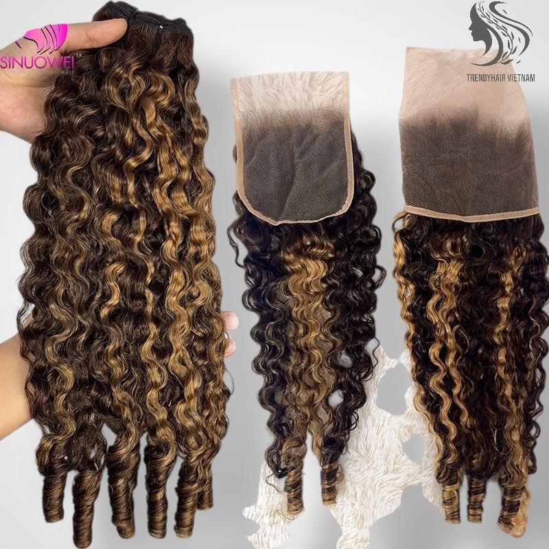 Other Curl Black Color And Colored Human Hair Bundles 100 Grams