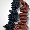 Loose Deep Black Color And Colored Human Hair Bundles 100 Grams