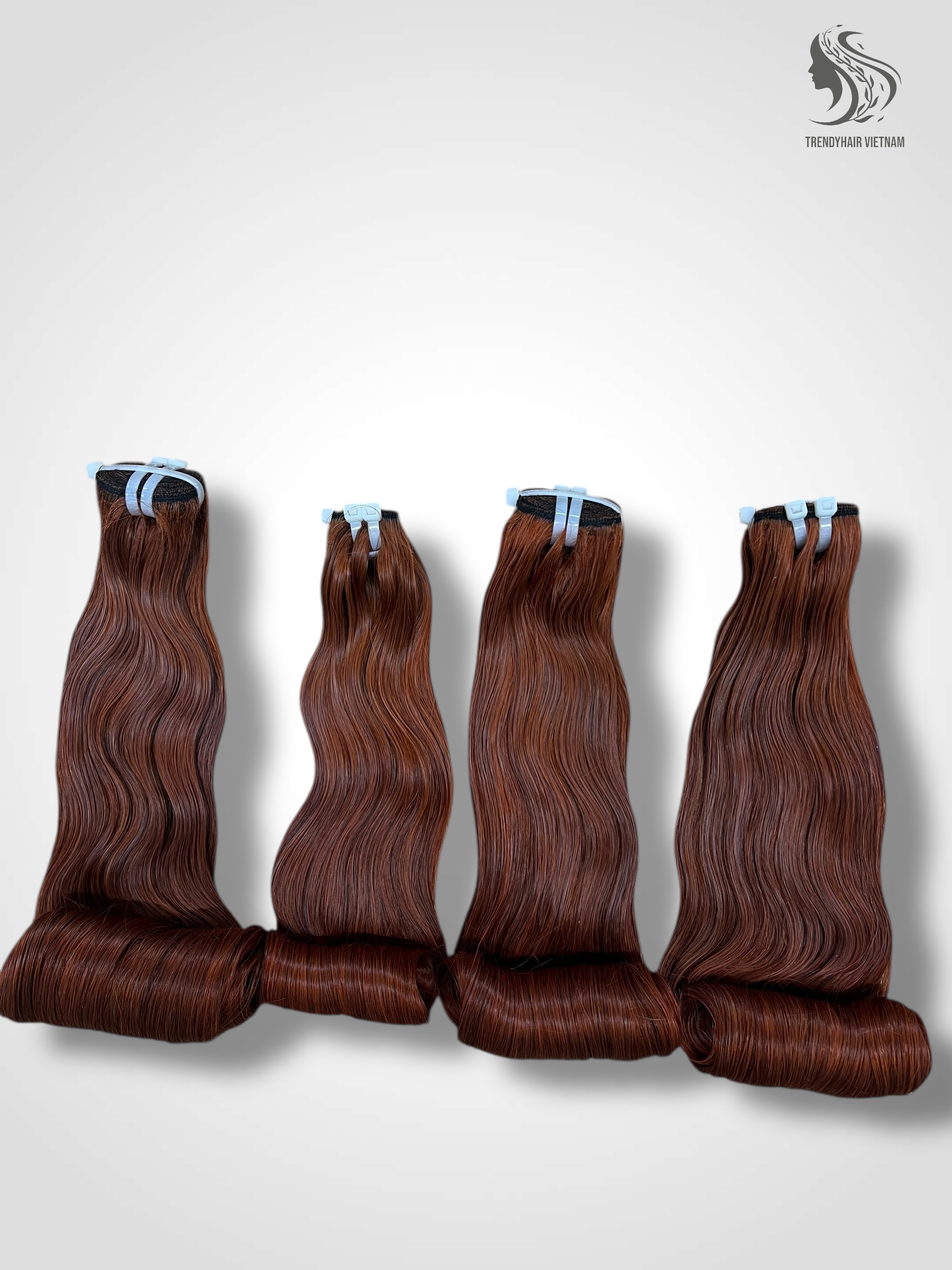 Tip Wave Black Color And Colored Human Hair Bundles 100 Grams