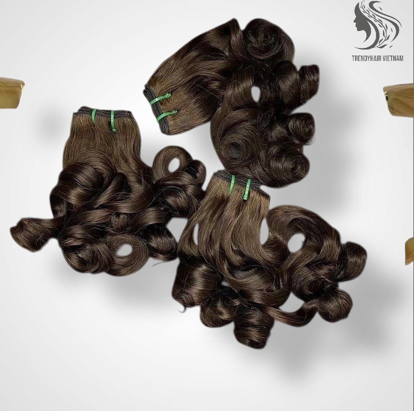 Finger & Fumi Curl Black Color And Colored Human Hair Bundles 100 Grams