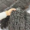 Pixie And Jerry Curl Black Color And Colored Human Hair Bundles 100 Grams