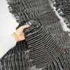 Deep Wave Black Color And Colored Human Hair Bundles 100 Grams