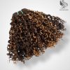 Pixie And Jerry Curl Black Color And Colored Human Hair Bundles 100 Grams