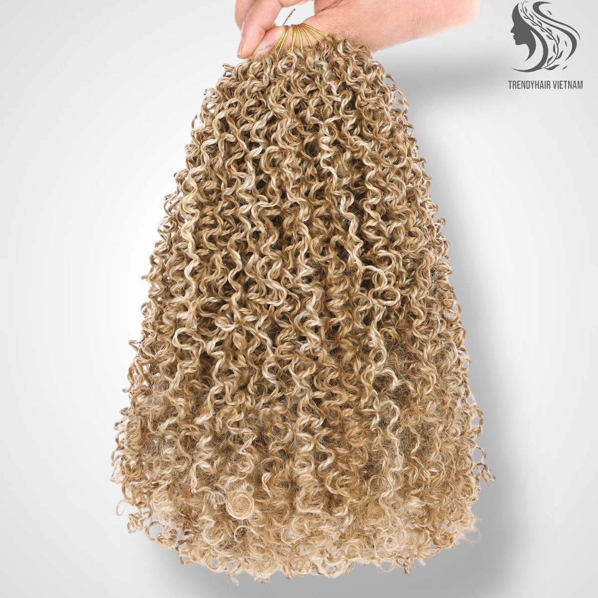 Pixie And Jerry Curl Black Color And Colored Human Hair Bundles 100 Grams