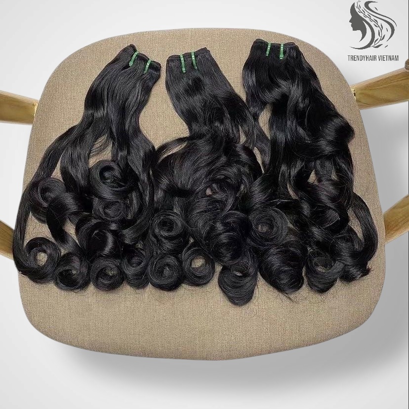 Finger & Fumi Curl Black Color And Colored Human Hair Bundles 100 Grams
