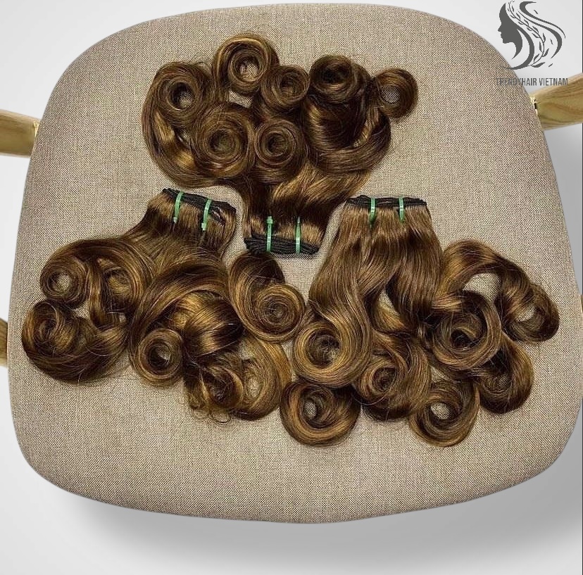 Finger & Fumi Curl Black Color And Colored Human Hair Bundles 100 Grams