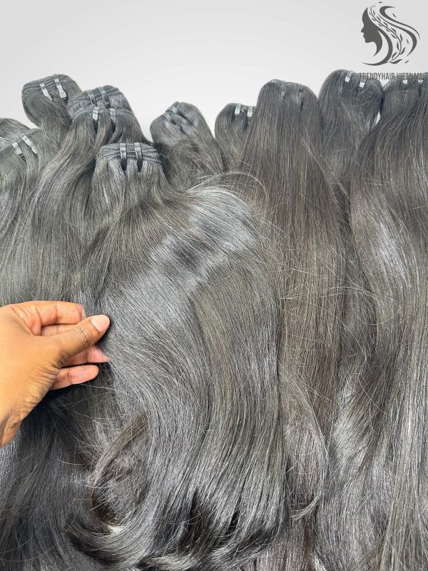 Normal Weft Hair Extension Vietnamese Human Hair