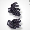 Loose Deep Black Color And Colored Human Hair Bundles 100 Grams