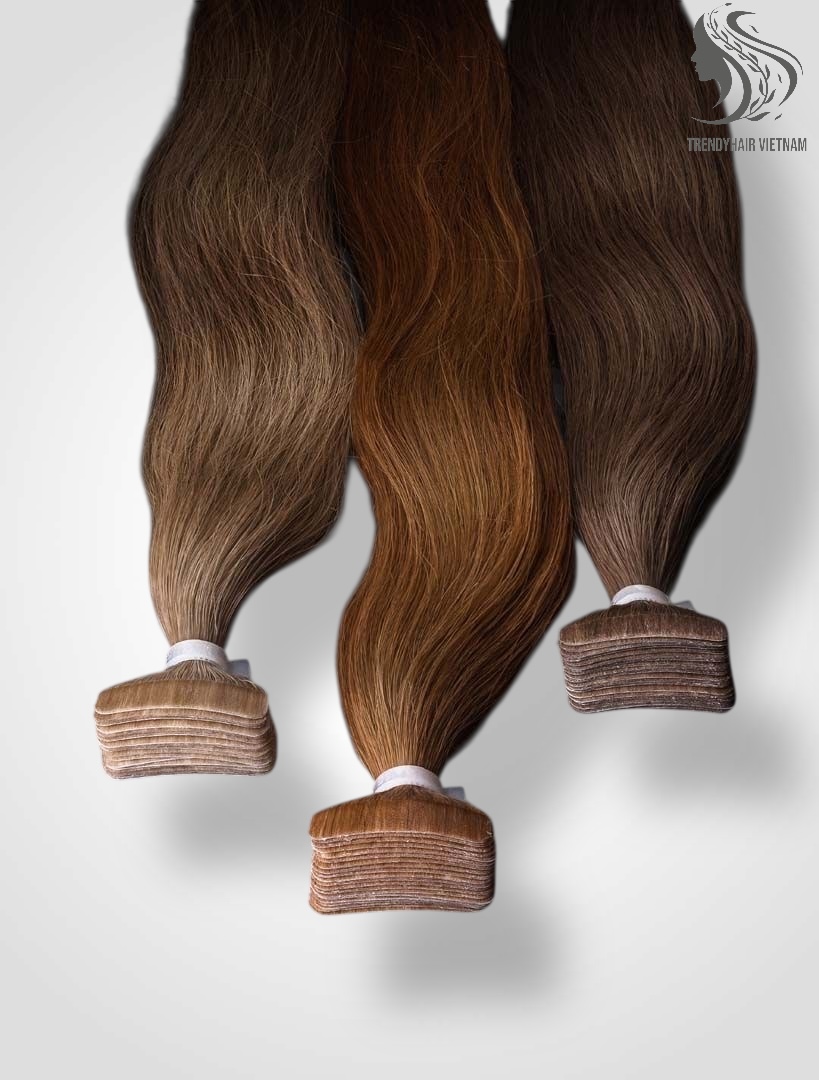Tape Ins Normal Tape Hair Extension Vietnamese Human Hair – Straight Style