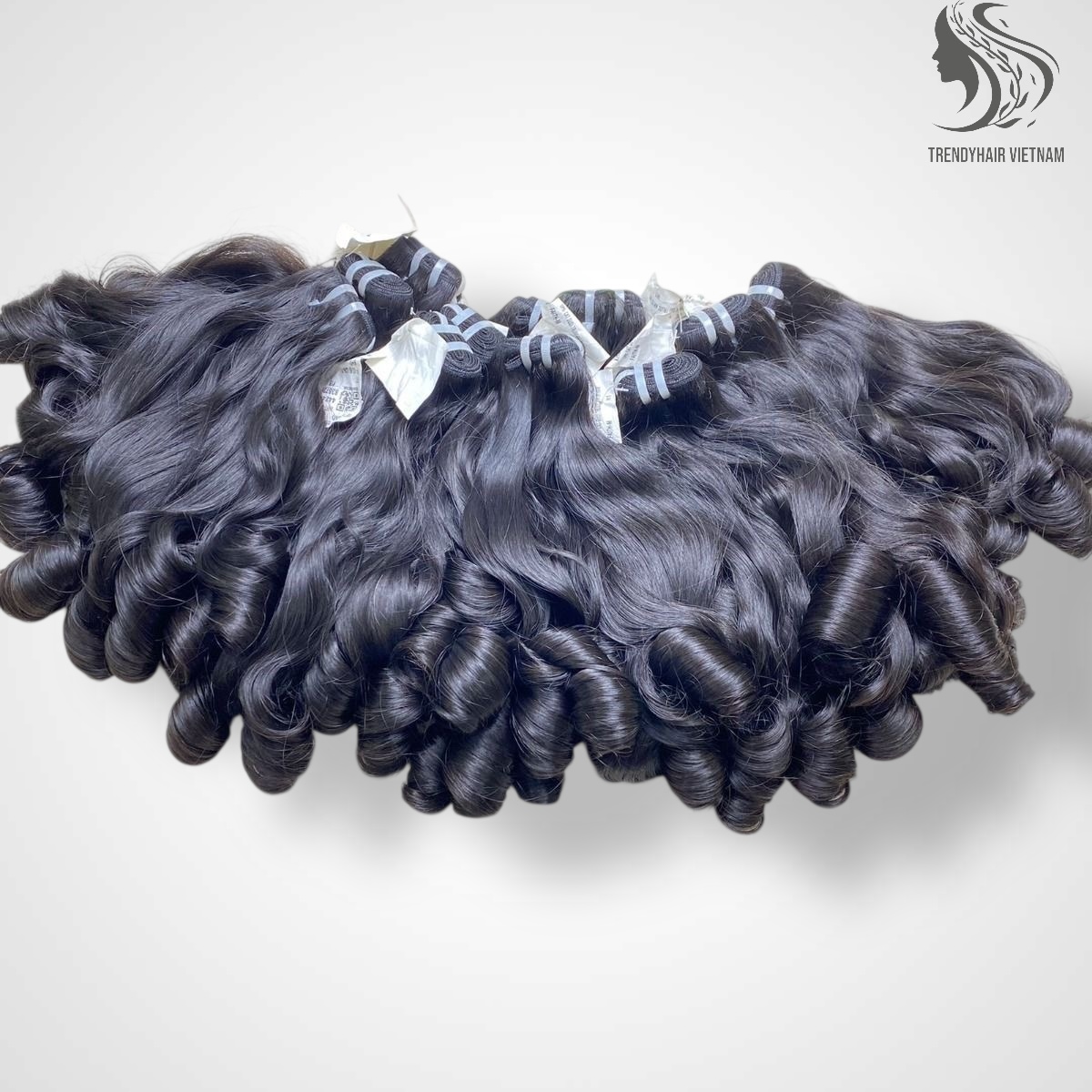 Finger & Fumi Curl Black Color And Colored Human Hair Bundles 100 Grams