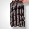 Bouncy Black Color And Colored Human Hair Bundles 100 Grams