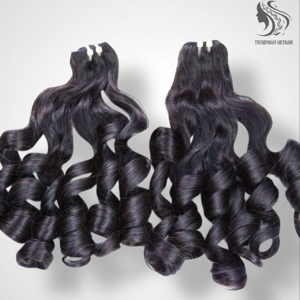Finger & Fumi Curl Black Color And Colored Human Hair Bundles 100 Grams